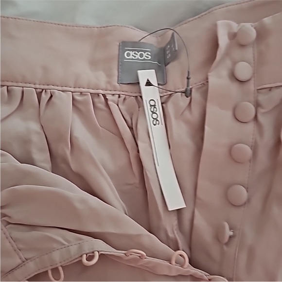 ❤️NWT ASOS 8 Blush Jumpsuit Silky wedding dress - Picture 7 of 8